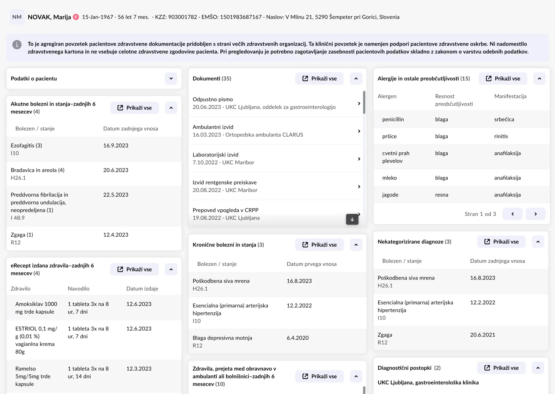 sistema de salud electrónica
